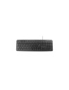 Gembird KB-U-103 teclado USB Inglés de EE. UU. Negro