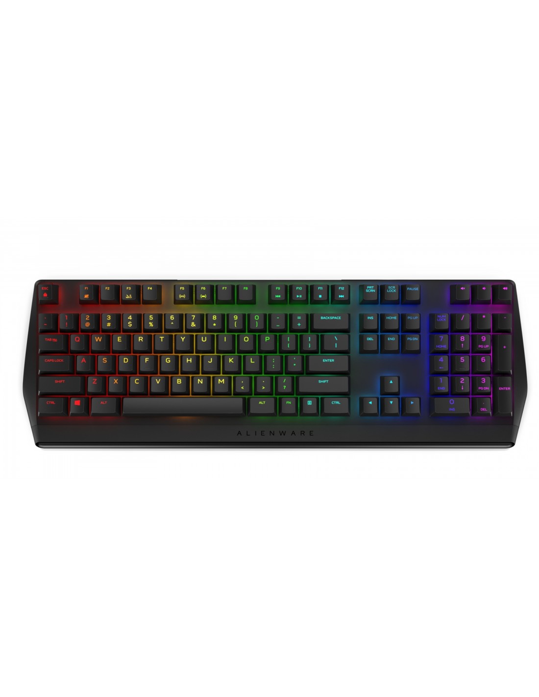 Alienware AW410K teclado USB QZERTY Internacional de EE.UU. Negro