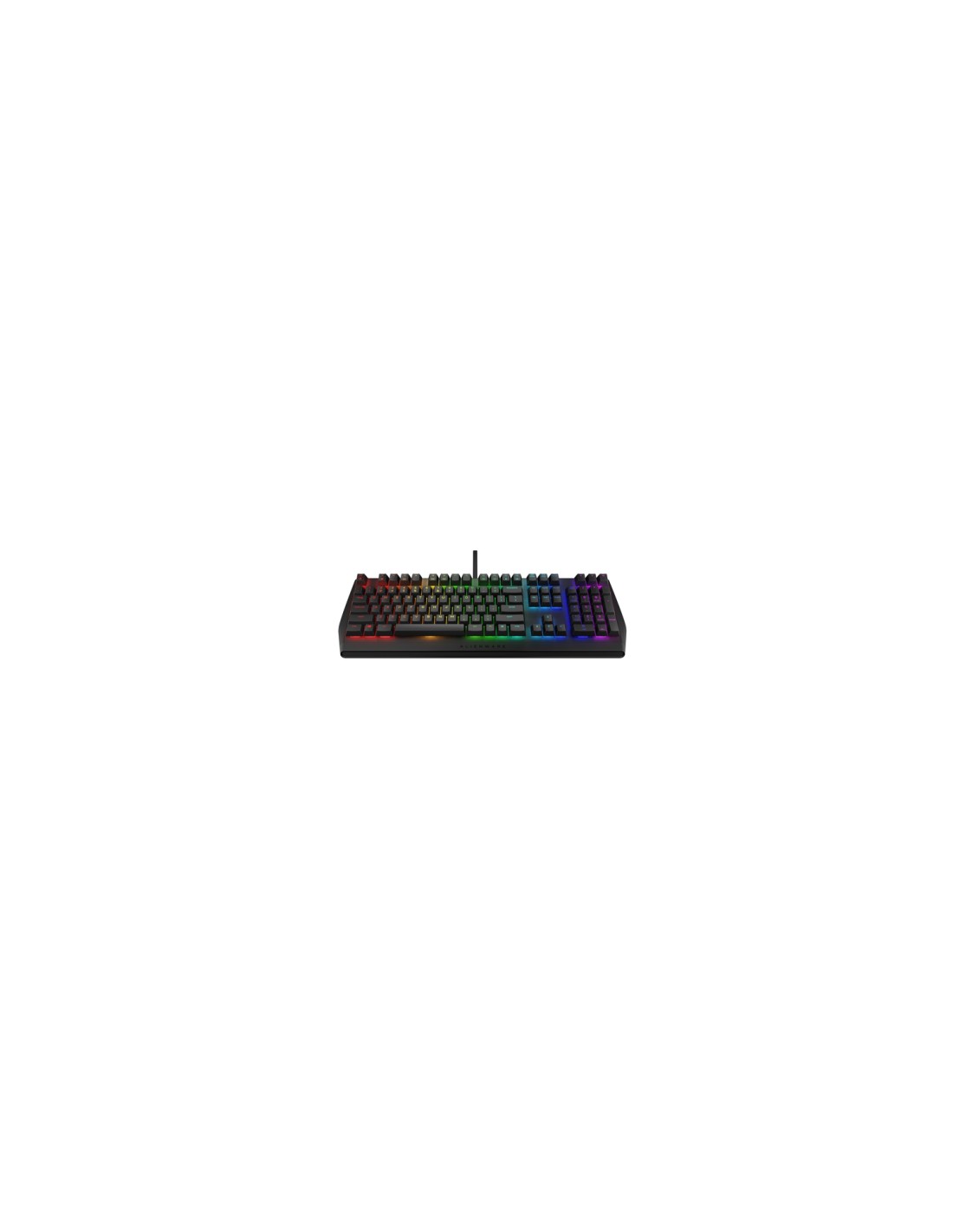 Alienware AW410K teclado USB QZERTY Internacional de EE.UU. Negro