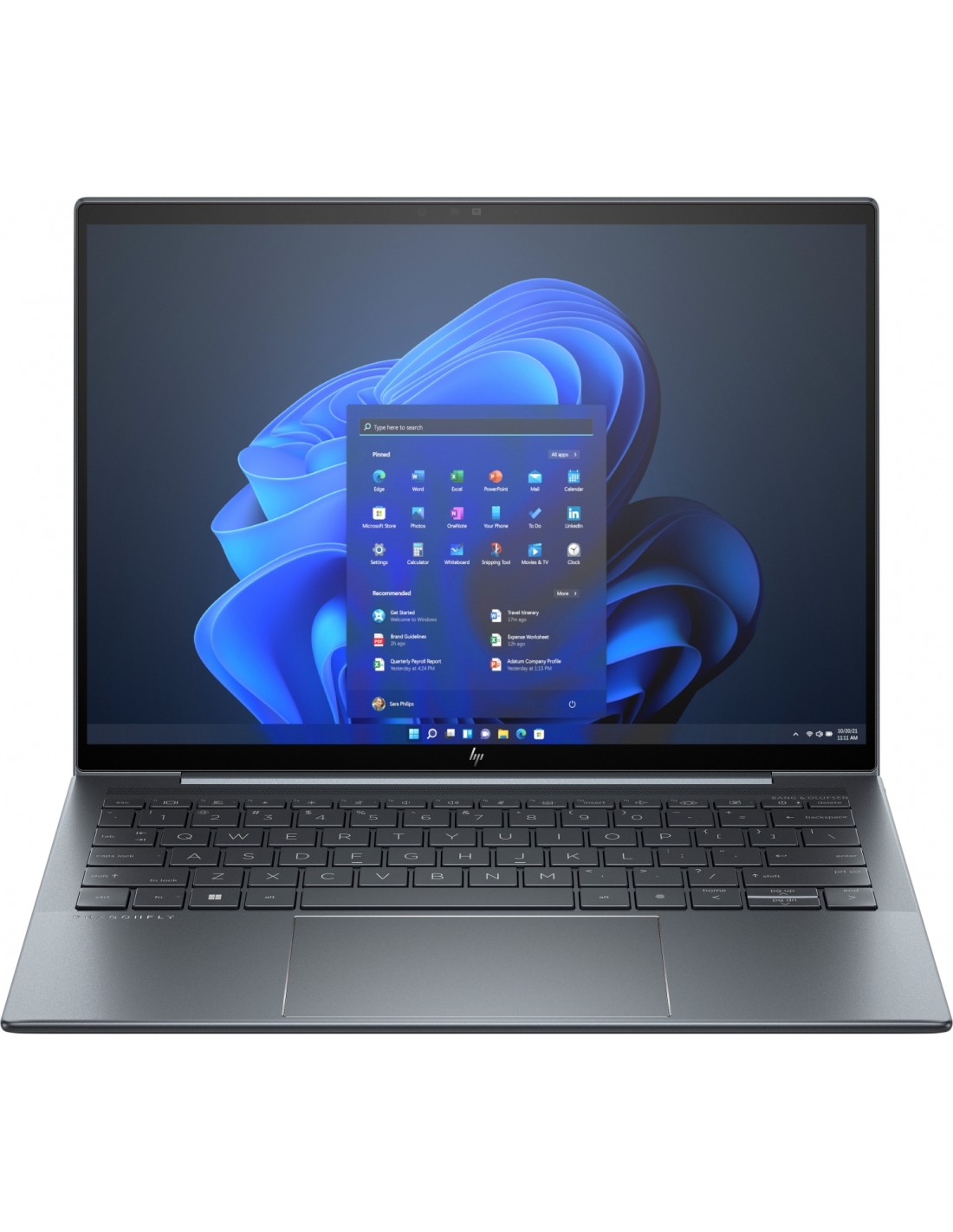 HP G4 Portátil 34,3 cm (13.5") 3K2K Intel&reg Core&trade i5 i5-1335U 16 GB LPDDR5-SDRAM 512 GB SSD Wi-Fi 6E (802.11ax) Windows 1