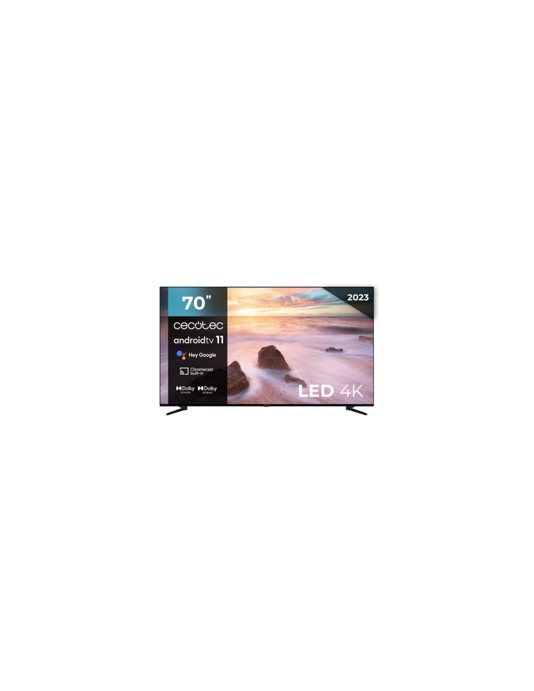 Cecotec ALU20070 177,8 cm (70") 4K Ultra HD Smart TV Negro