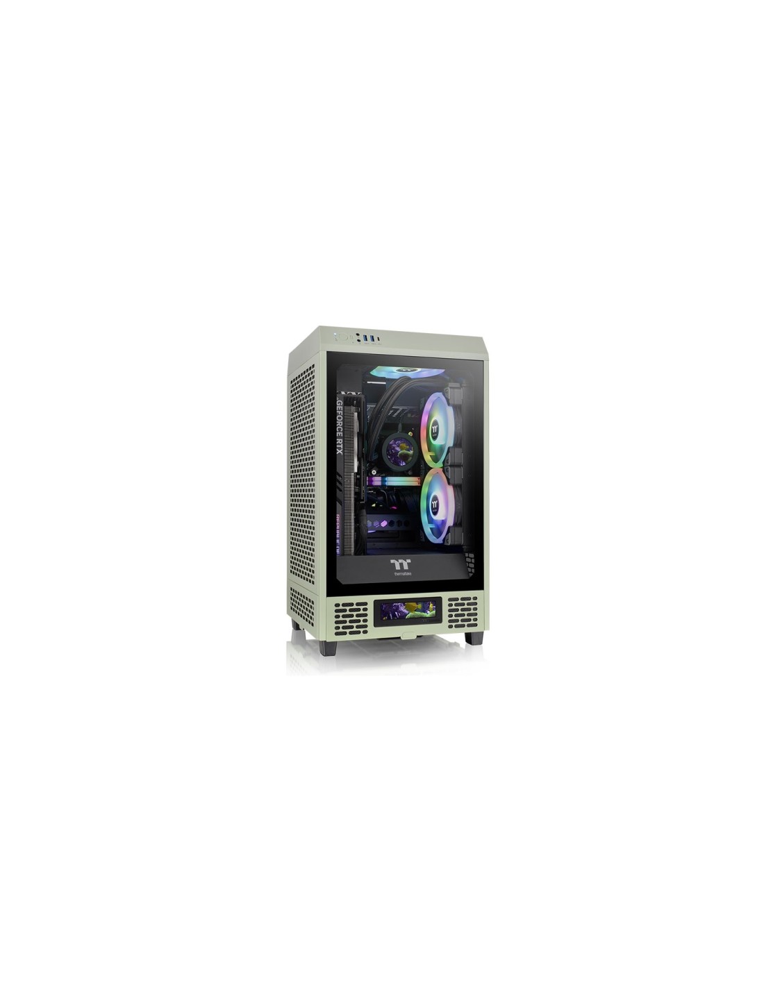 Thermaltake Tower 200 Mini Tower Verde