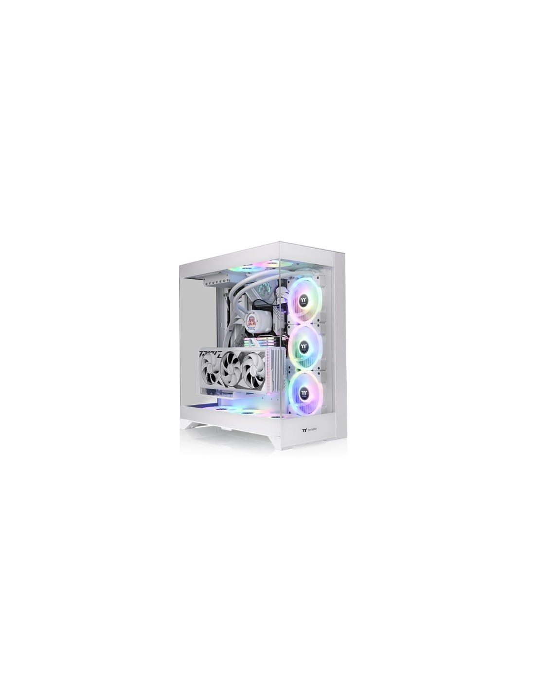 Thermaltake CTE E550 TG Midi Tower Blanco