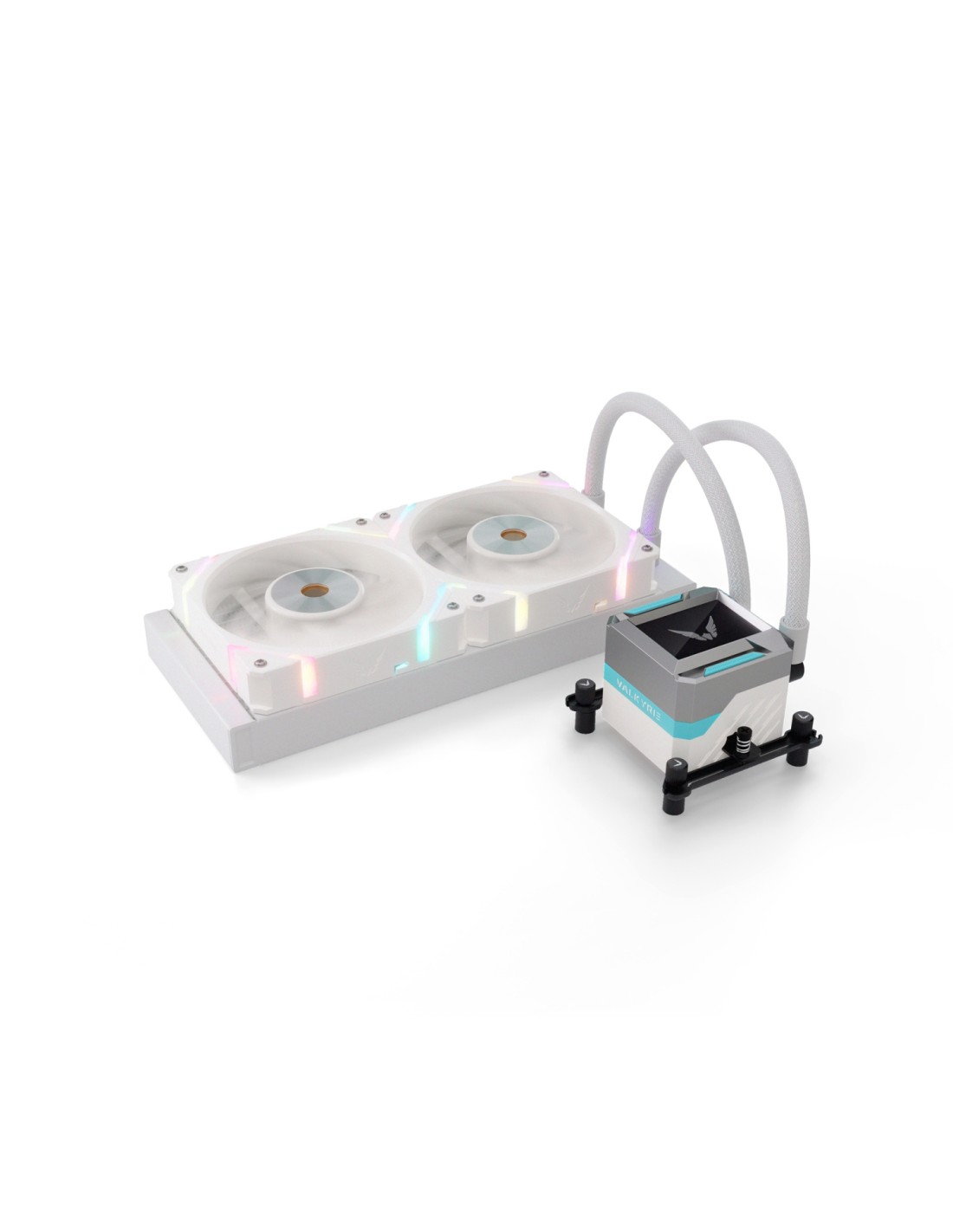 Valkyrie VK-AIOSY240W sistema de refrigeración para ordenador Procesador Sistema de refrigeración líquida todo en uno Negro