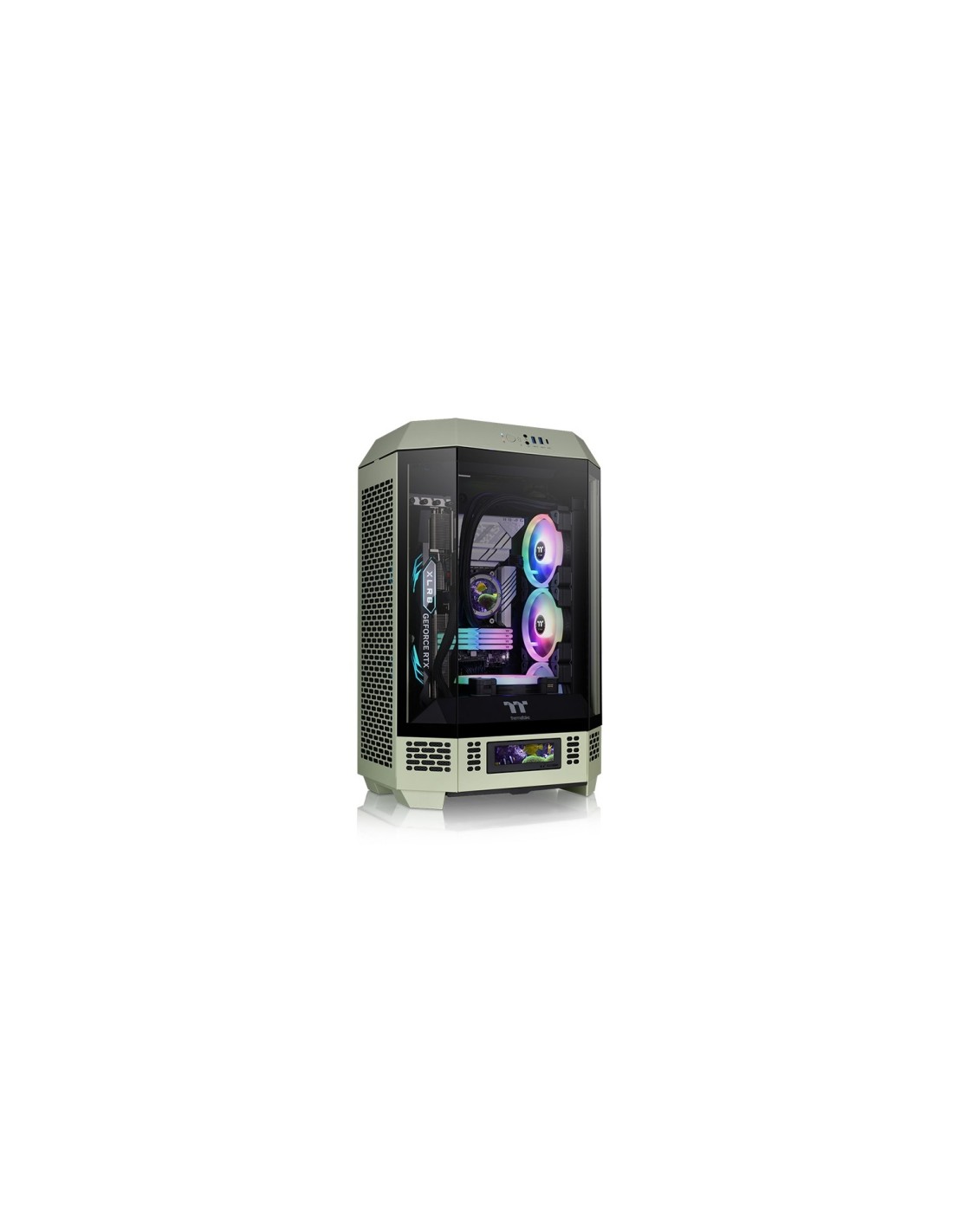 Thermaltake 300 Matcha Green Micro Torre Verde