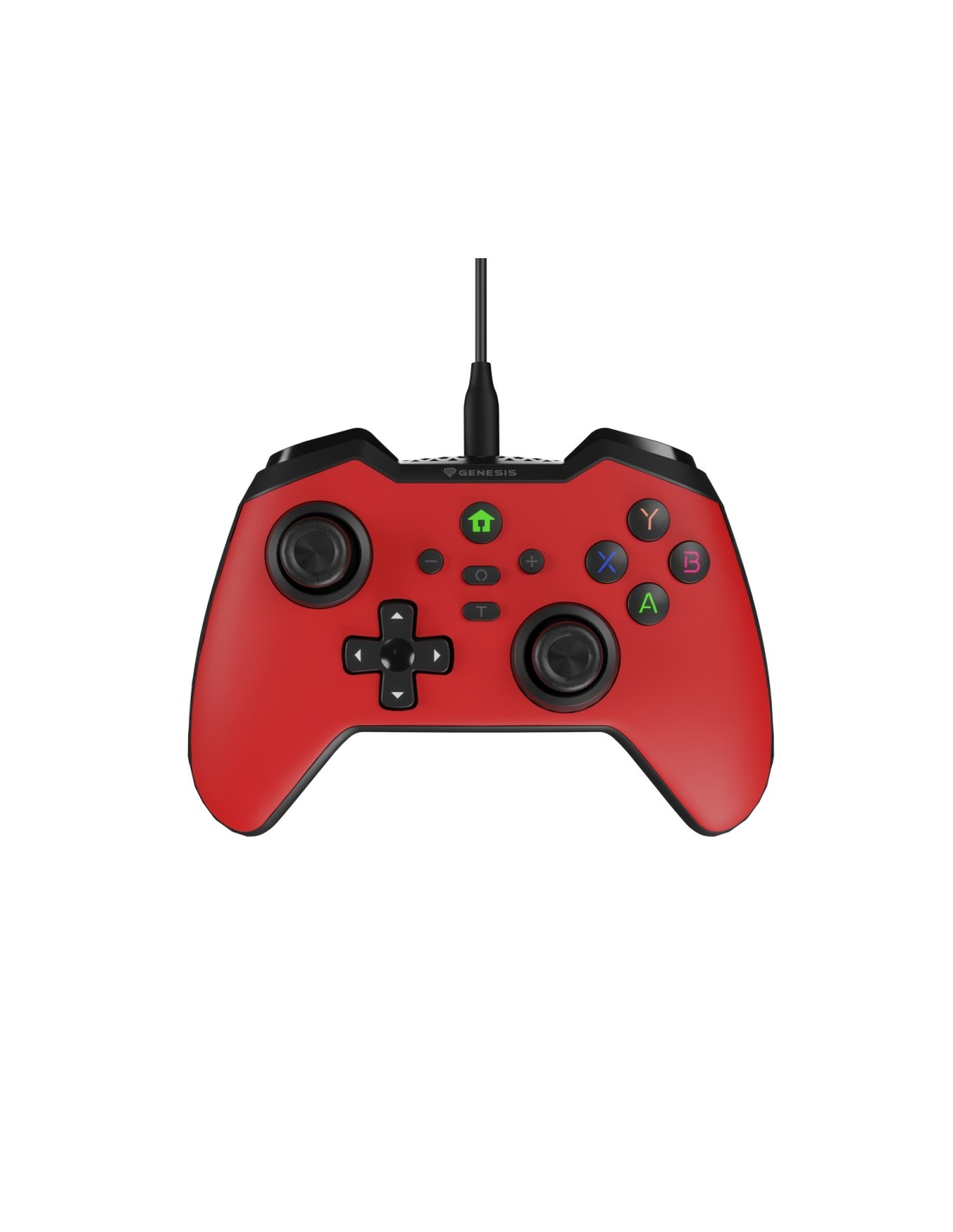 GENESIS Mangan 300 Rojo USB Gamepad Analógico/Digital Android, Nintendo Switch, PC