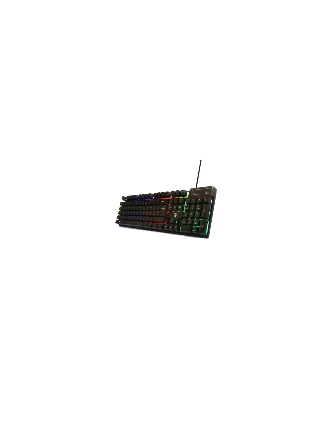 Ewent PL3319 teclado Juego USB QWERTY Portugués Negro