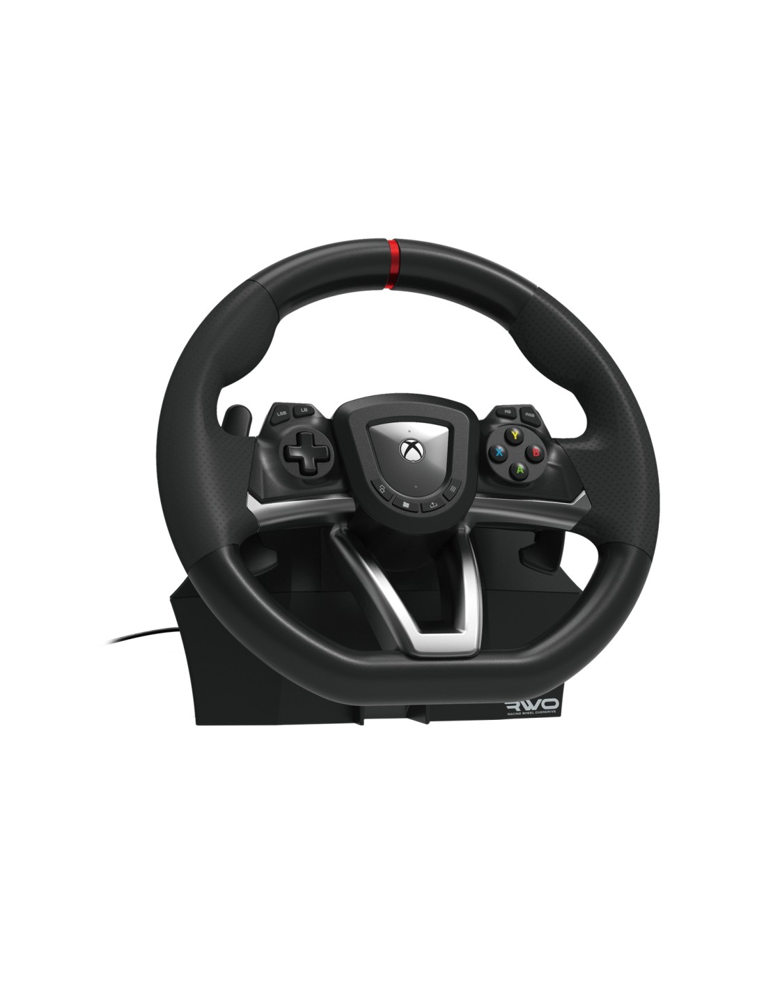 Hori Racing Wheel Overdrive Negro, Plata Volante + Pedales Xbox Series S, Xbox Series X