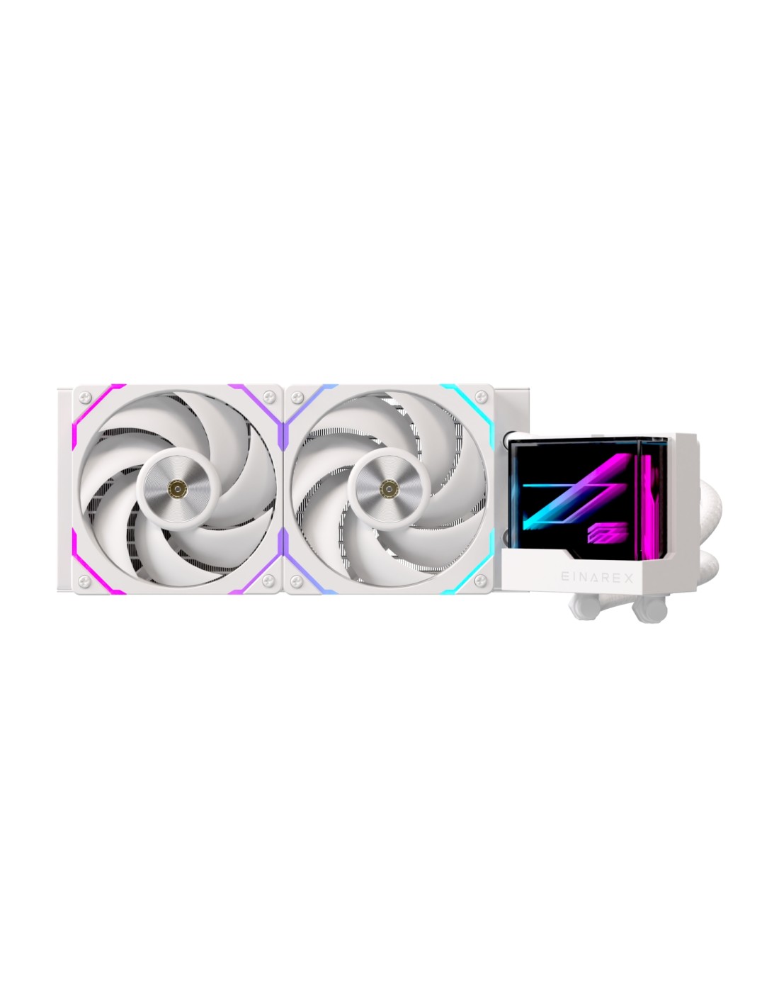 Einarex EXWC-VX-1240R-W sistema de refrigeración para ordenador Procesador Sistema de refrigeración líquida todo en uno 12 cm Bl