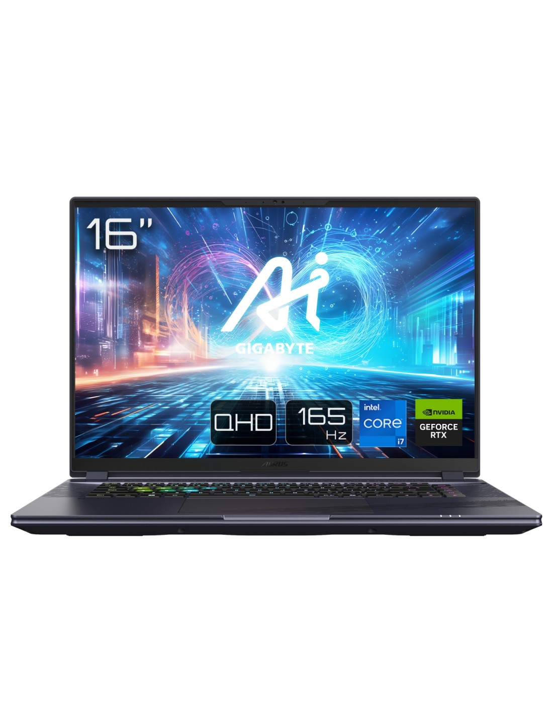 GIGABYTE AORUS 16X 9KG-43ESC94SD ordenador portatil Intel® Core? i7 i7-13650HX Portátil 40,6 cm (16") WQXGA 16 GB DDR5-SDRAM 1 T