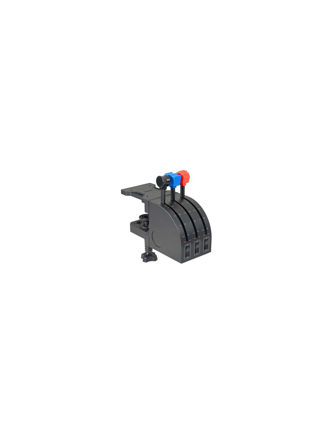 Logitech G Flight Throttle Quadrant Negro, Azul, Rojo USB 2.0 Simulador de Vuelo Analógico/Digital PC