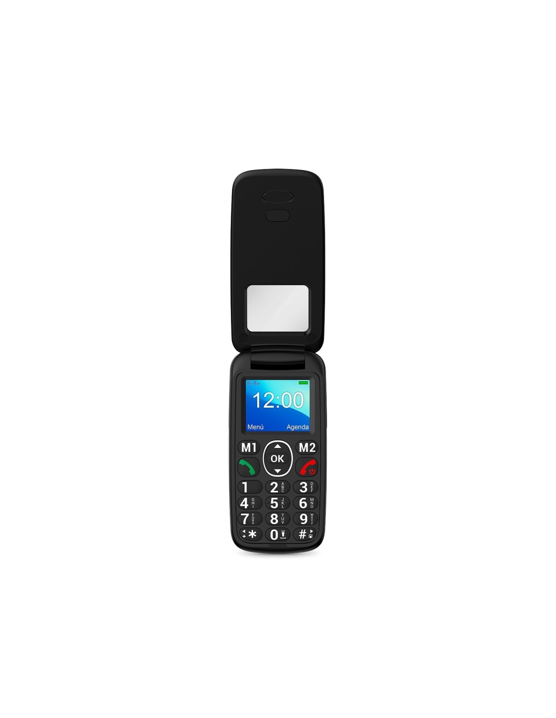 SPC Titan View 4,5 cm (1.77") 97 g Negro Teléfono básico