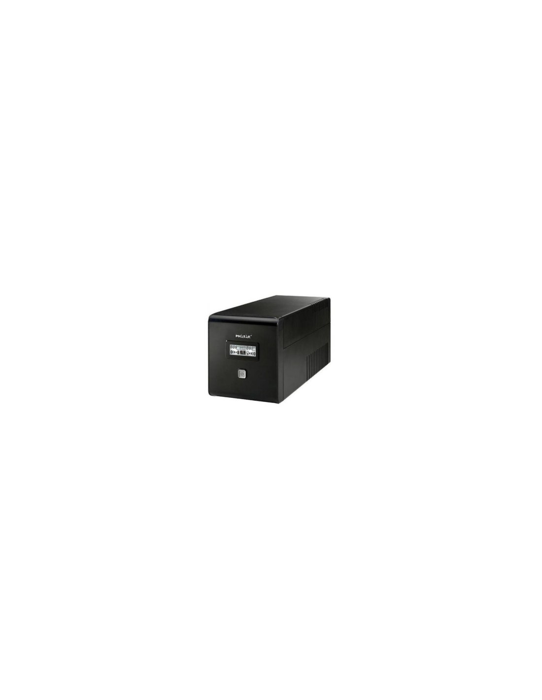 SAI PHASAK 1000VA DISPLAY LCD AVR 2XSCHUKO NEGRO PH 9410