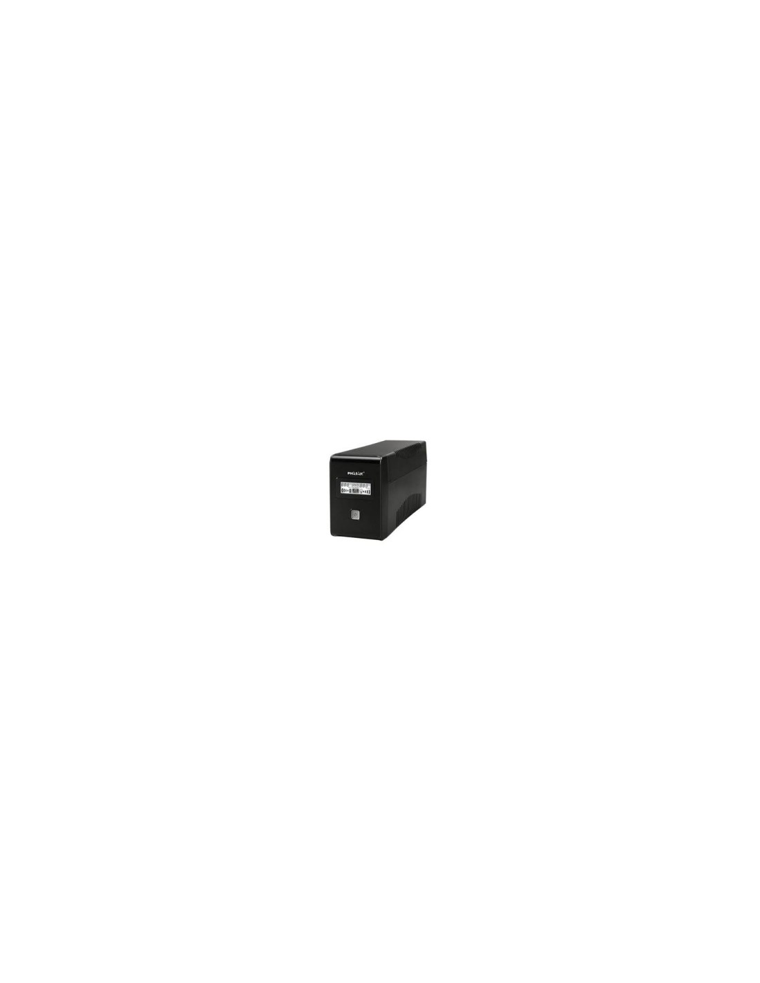 SAI PHASAK AVR 650VA UPS 2 SCHUKO NEGRO PH 9465