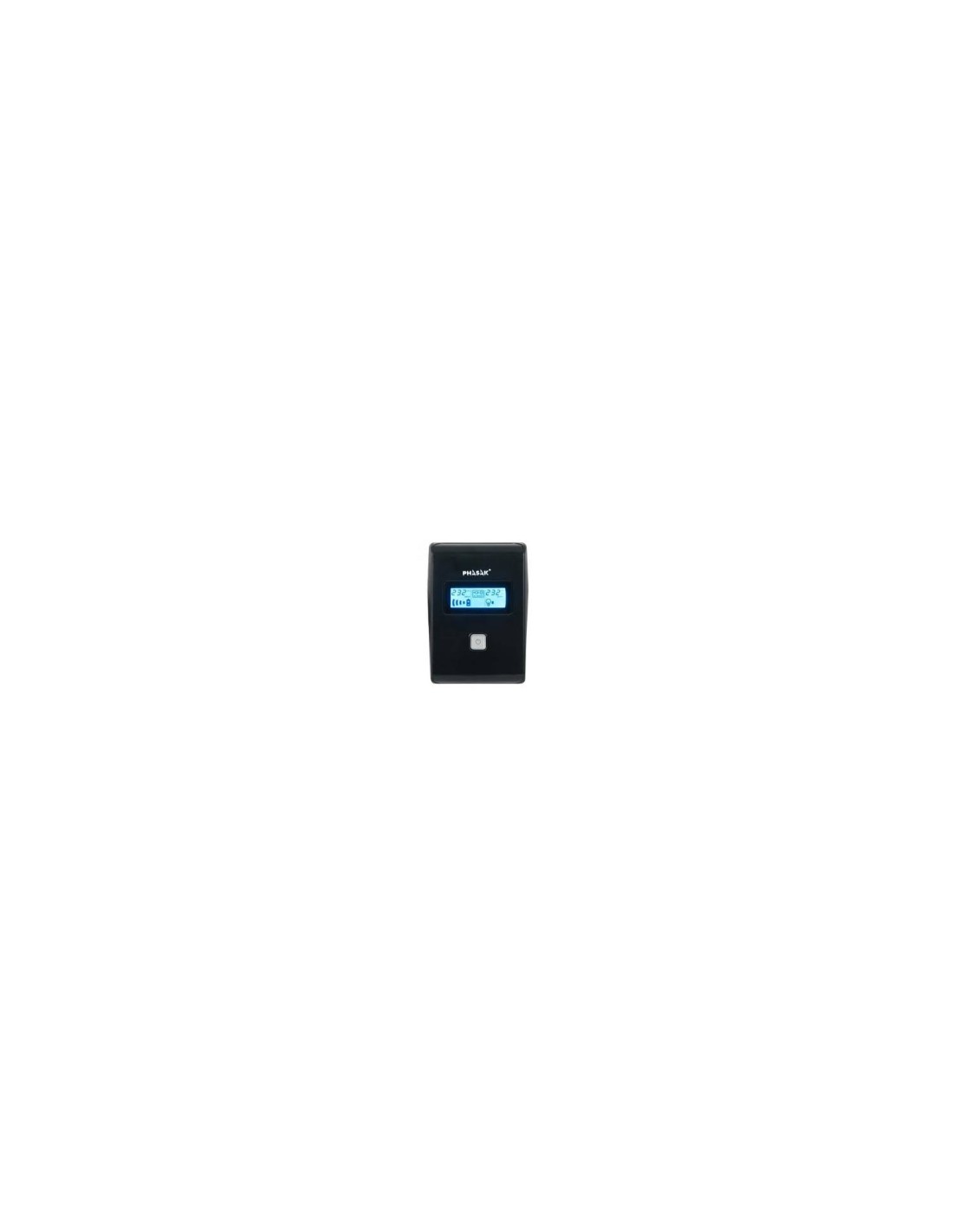 SAI PHASAK AVR 650VA UPS 2 SCHUKO NEGRO PH 9465