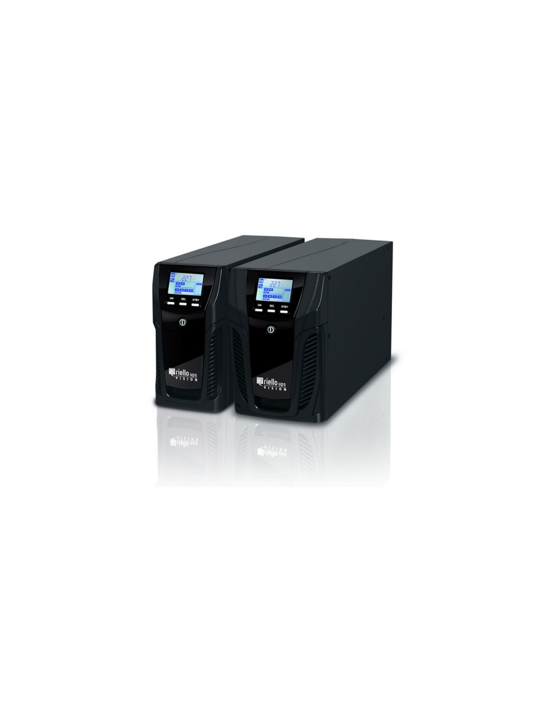 SAI RIELLO SISTEMA DE ALIMENTACION ININTERRUMPIDA UPS LINEA INTERACTIVA 800VA 640W 4 SALIDAS AC NEGRO VST800