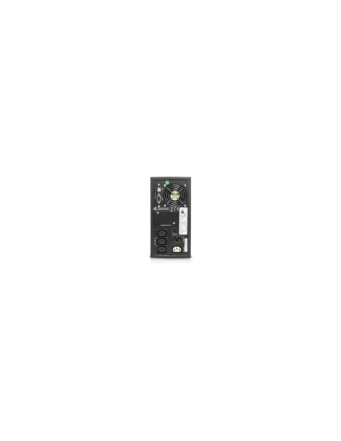 SAI RIELLO SISTEMA DE ALIMENTACION ININTERRUMPIDA UPS LINEA INTERACTIVA 800VA 640W 4 SALIDAS AC NEGRO VST800