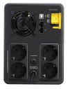 APC sistema de alimentación ininterrumpida (UPS) LÍ­nea interactiva 1600 VA, 900 W, 4 salidas AC Negro