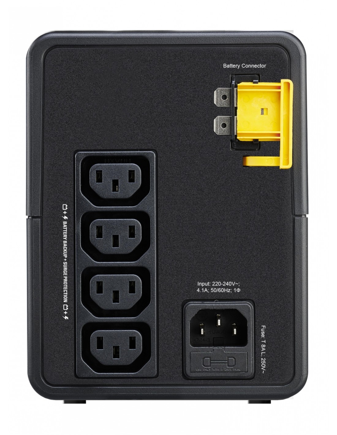 APC Easy UPS LÍ­nea interactiva 900 VA, 480 W, 4 salidas AC Negro