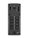 APC sistema de alimentación ininterrumpida (UPS) LÍ­nea interactiva 1300 VA, 780 W, 8 salidas AC Negro