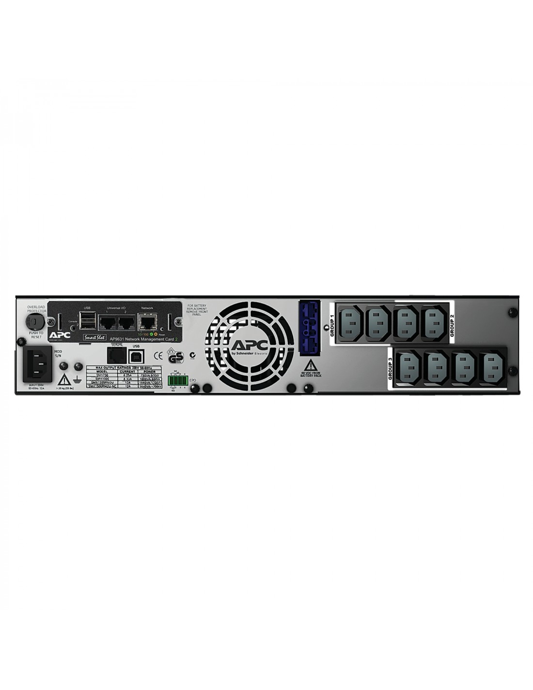 APC Smart-UPS LÍ­nea interactiva 1500 VA 1200 W 8 salidas AC