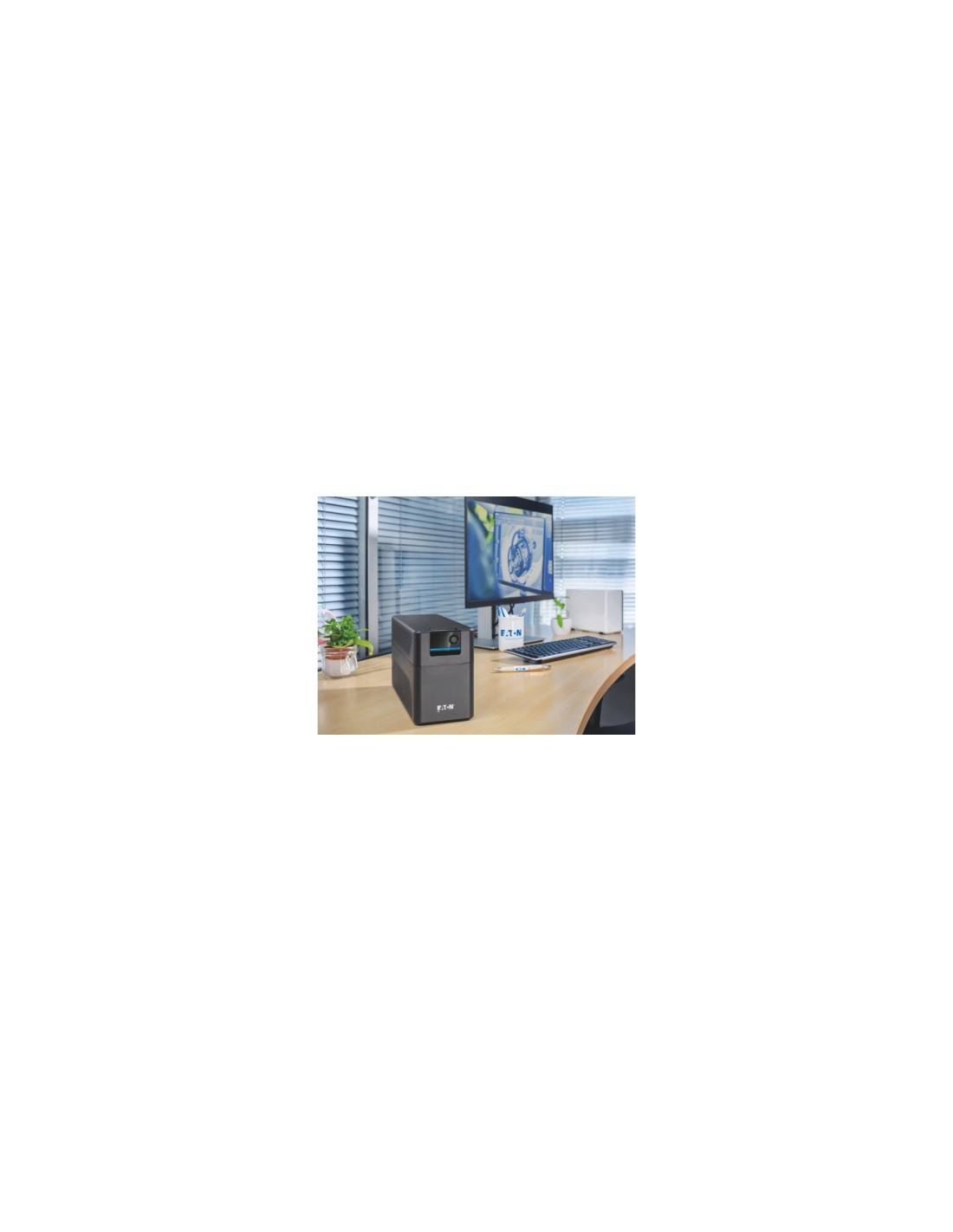 Eaton 5E Gen2 1600 USB sistema de alimentación ininterrumpida (UPS) Línea interactiva 1,6 kVA 900 W 4 salidas AC