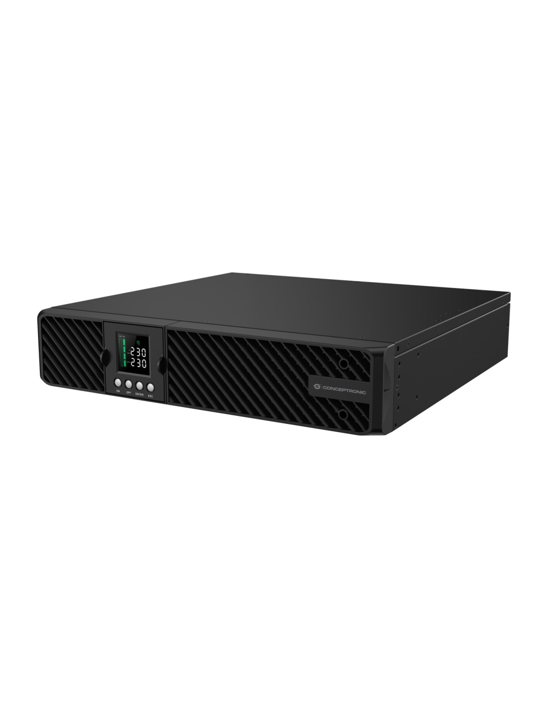 Conceptronic ZEUS51E2K sistema de alimentación ininterrumpida (UPS) Doble conversión (en línea) 2 kVA 2000 W 8 salidas AC