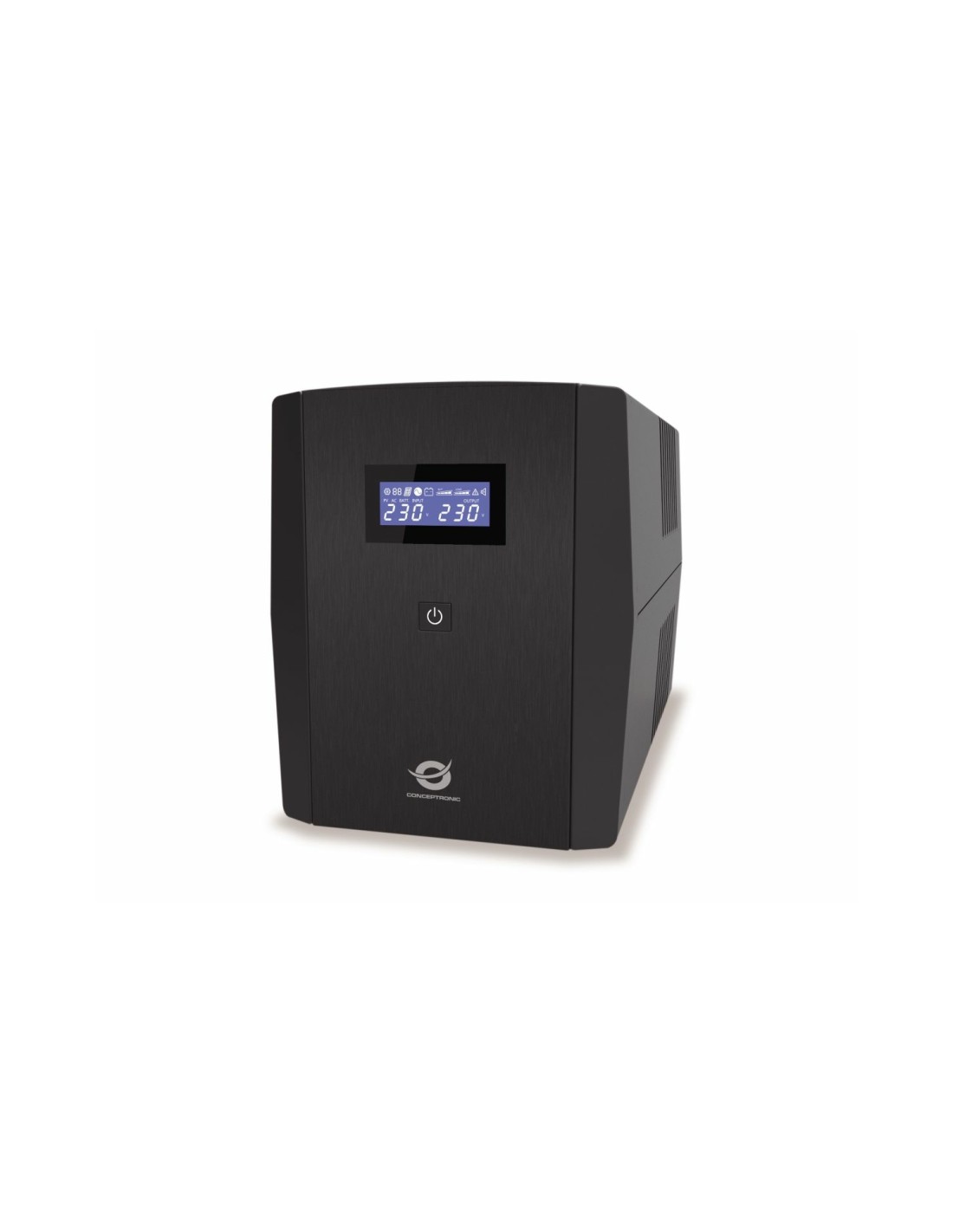 Conceptronic ZEUS08EM sistema de alimentación ininterrumpida (UPS) Línea interactiva 1,5 kVA 900 W 5 salidas AC