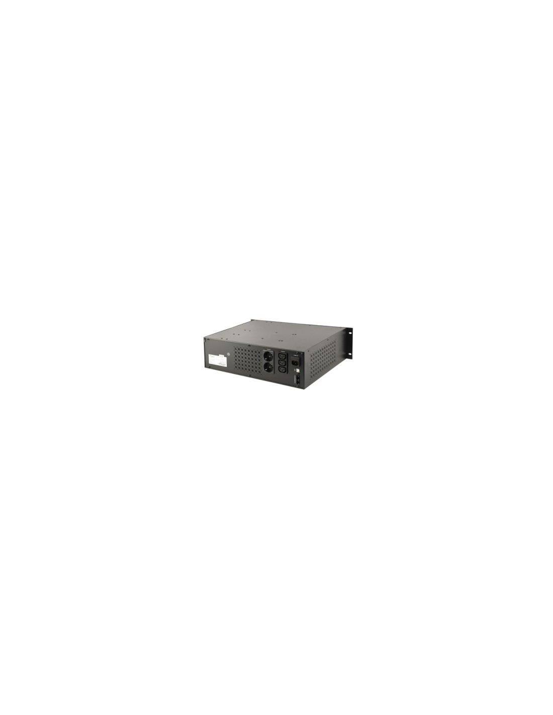 Gembird UPS-RACK-1200 sistema de alimentación ininterrumpida (UPS) Línea interactiva 1,2 kVA 720 W 4 salidas AC