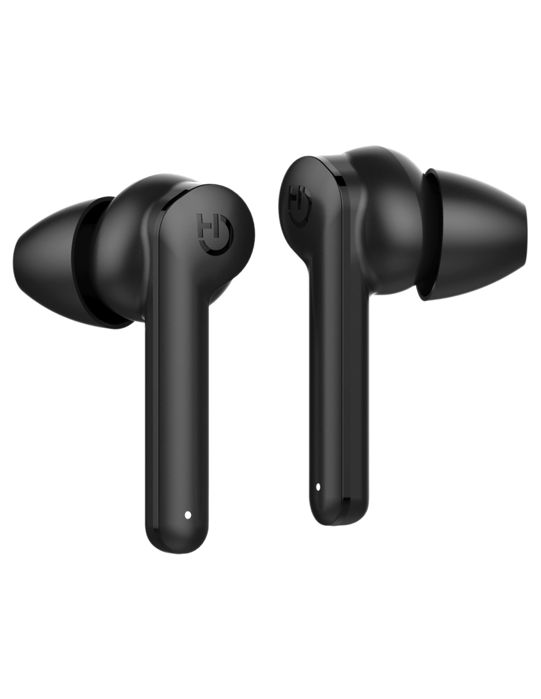 Auriculares bluetooth hiditec vesta bt5.0 tws ipx5 drivers 6mm estuche de carga 500mah modo gaming negro INT010005