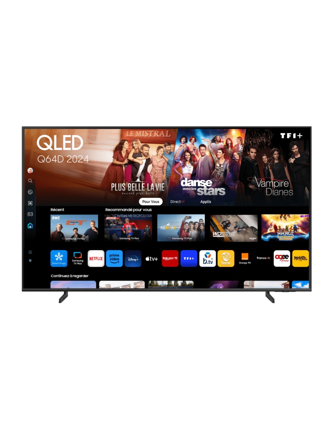 Samsung TQ55Q64DAU 139,7 cm (55") 4K Ultra HD Smart TV Wifi Gris