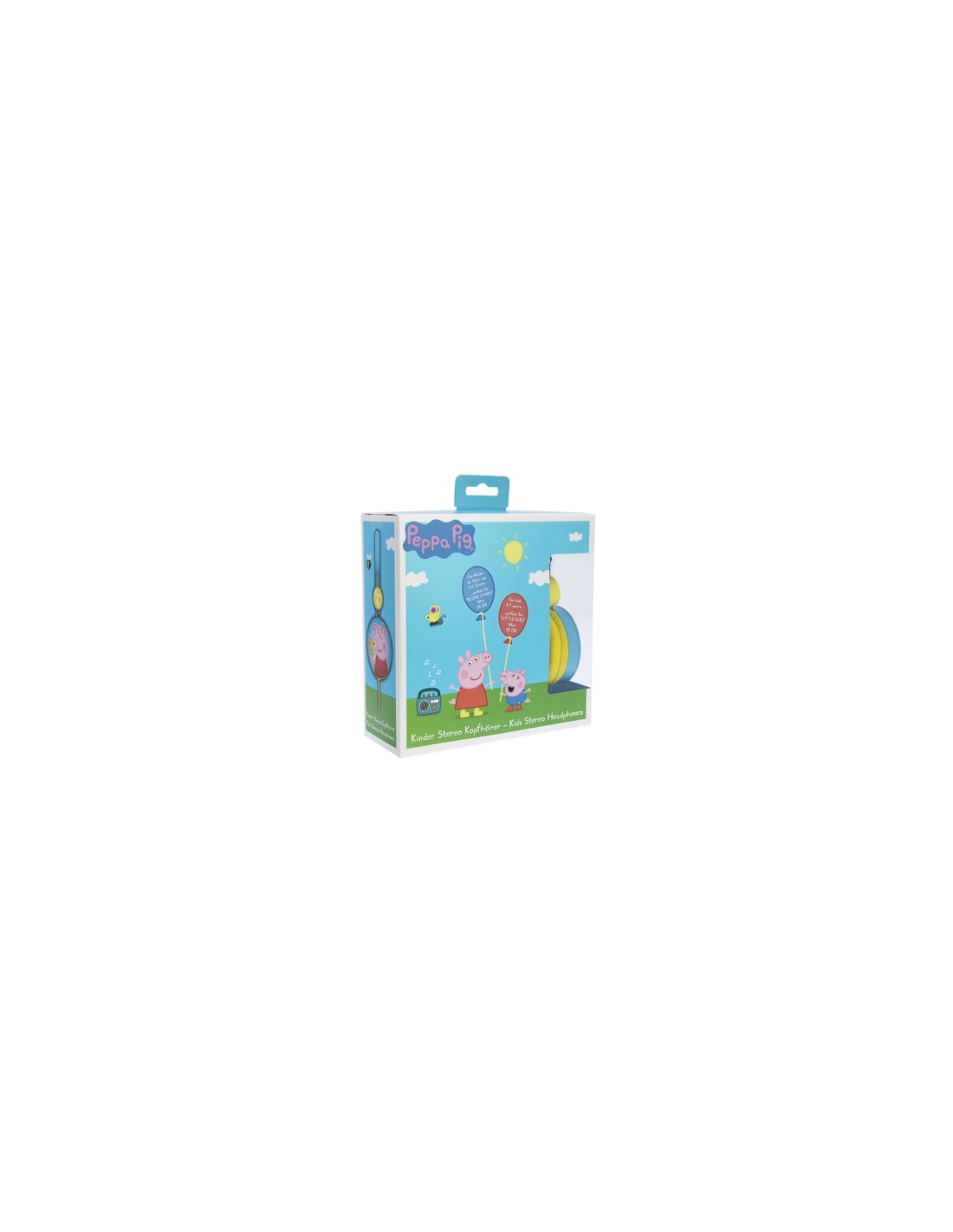 OTL Technologies Peppa Pig Auriculares Alámbrico Diadema Música Azul