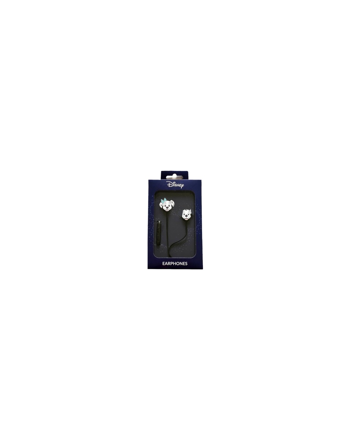 ERT Group Earphones Dalmatas 001 Disney blanco