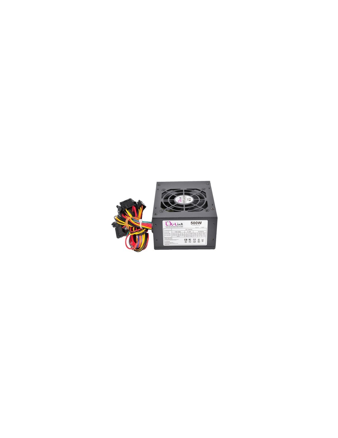 FUENTE ALIMENTACION L-LINK 500W SFX LL-PS-MICRO-500-CAB