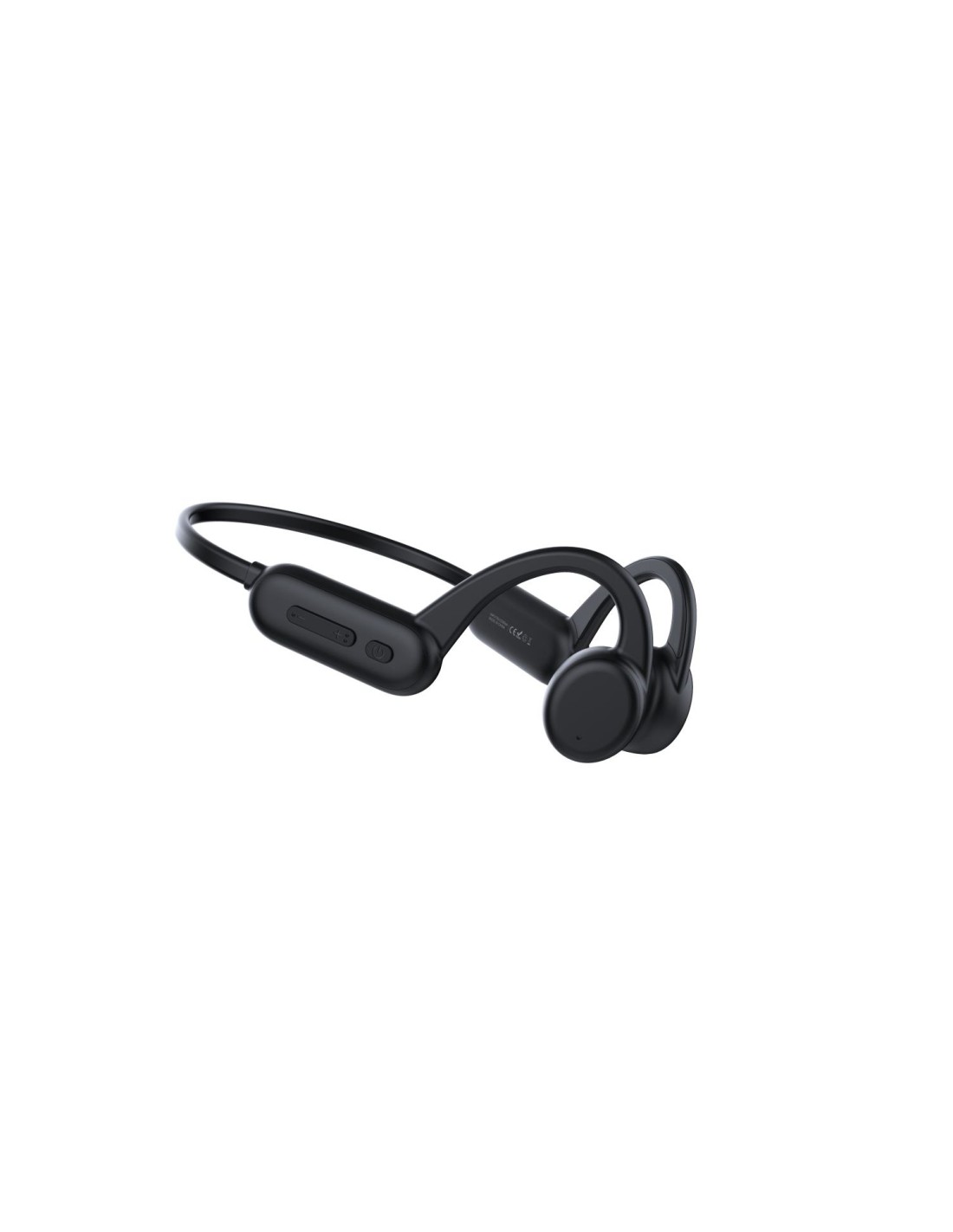 Leotec True bone conduction headphones IPX8 32GB Negros