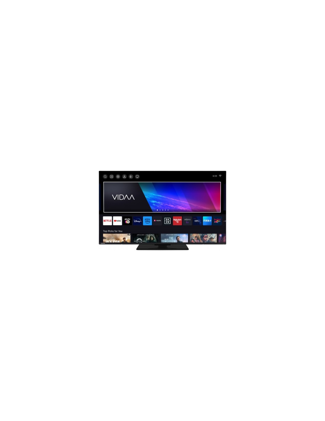 Toshiba 50UV3463DG Televisor 127 cm (50") 4K Ultra HD Smart TV Negro 275 cd / m²