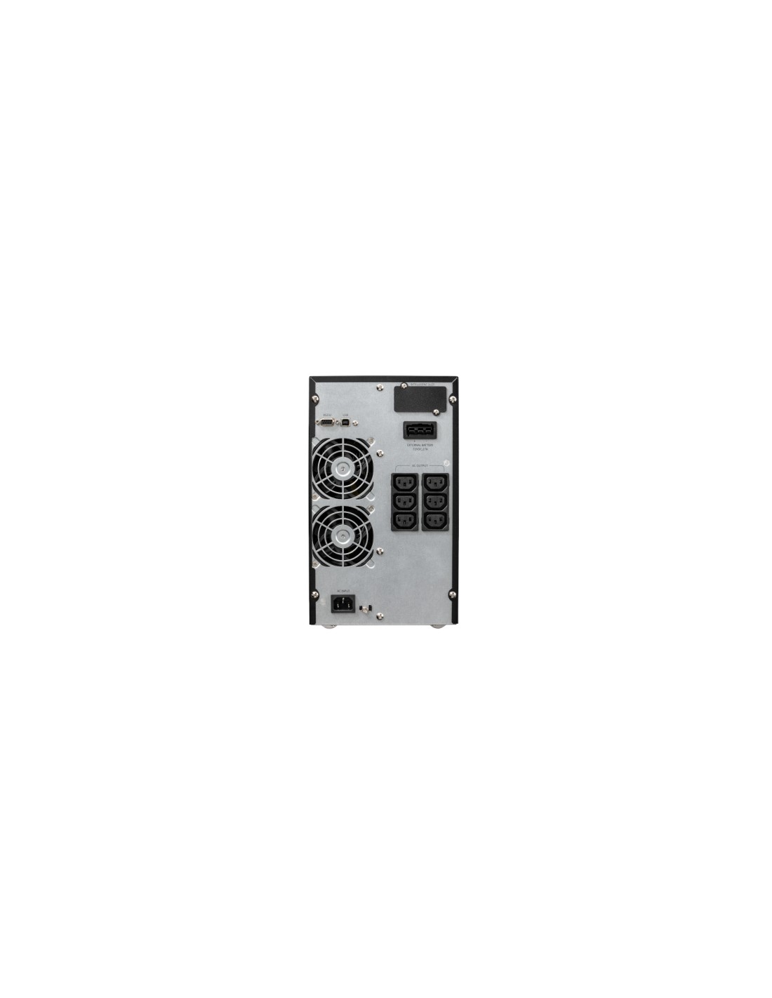 Eaton Doble conversión (en lÍ­nea) 2000 VA 1600 W 6 salidas AC Negro