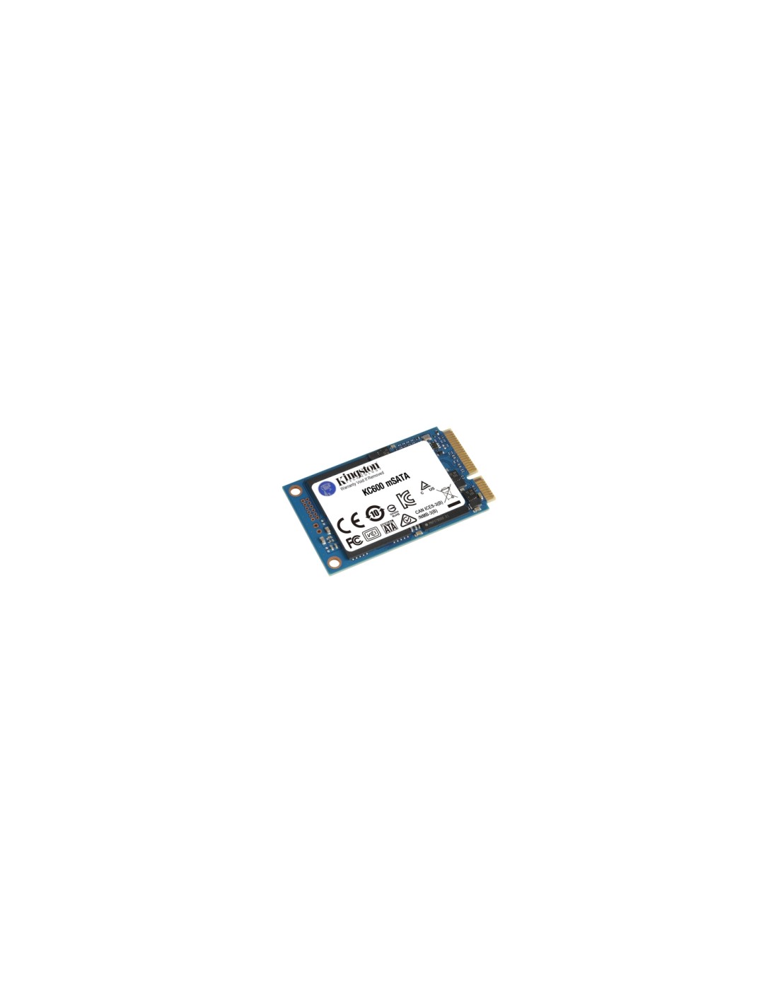 Disco Kingston Technology KC600 mSATA 256 GB Serial ATA III 3D TLC