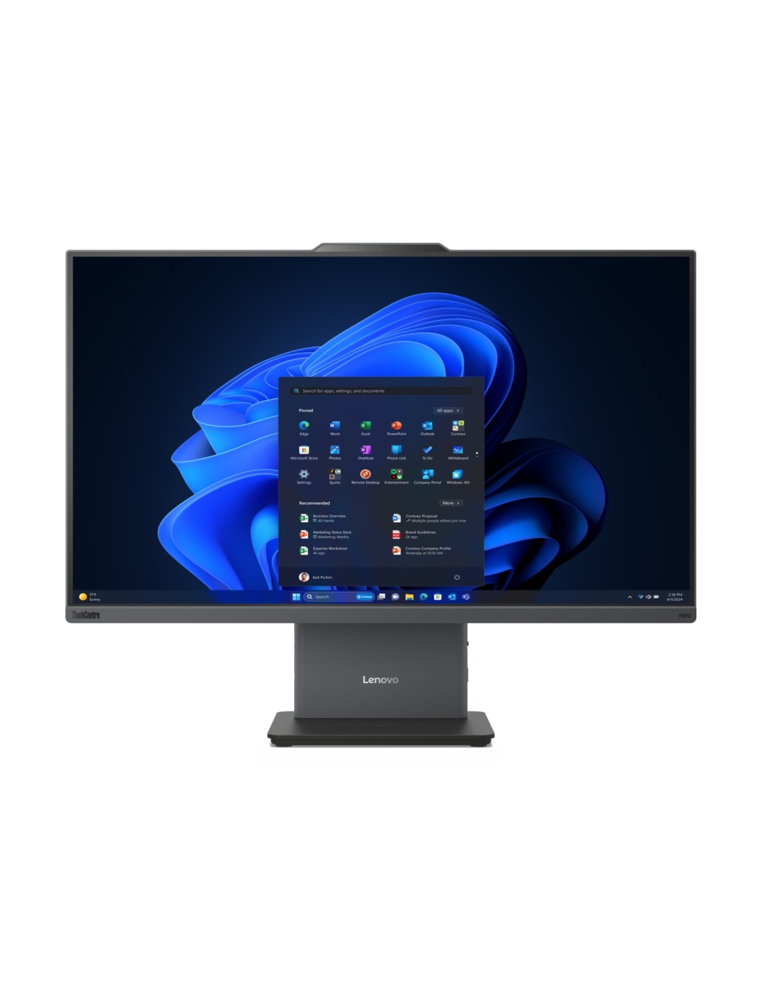 Lenovo ThinkCentre neo 50a Intel® Core? i5 i5-13420H 68,6 cm (27") 1920 x 1080 Pixeles PC todo en uno 16 GB DDR5-SDRAM 512 GB SS