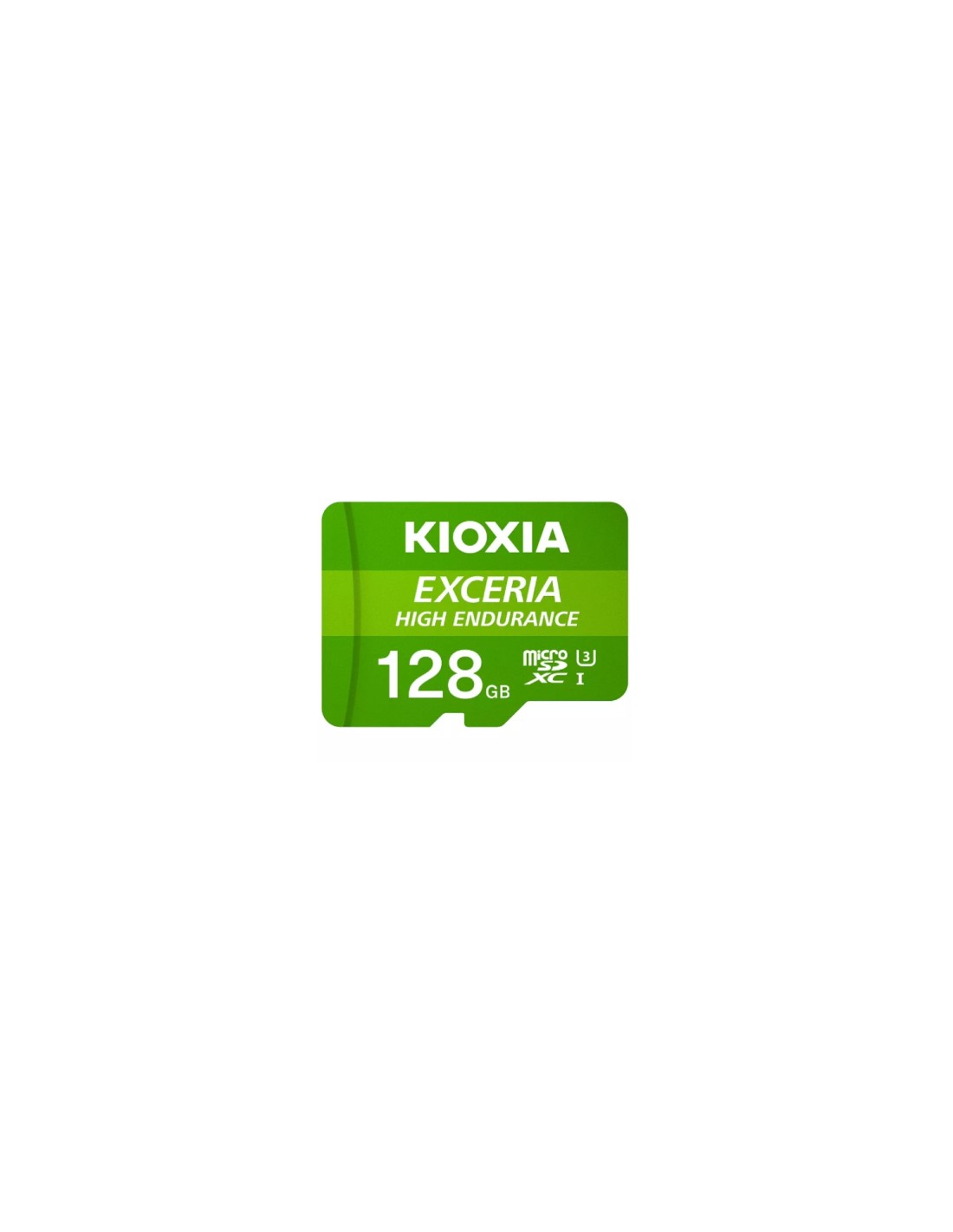 Kioxia Exceria High Endurance Memoria microsdxc flash 128gb UHS-I class 3 U3 verde blanco