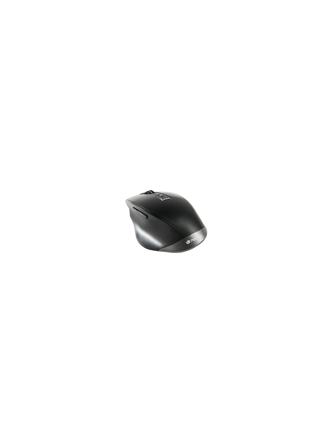 NGS SPELL KIT teclado Ratón incluido USB + Bluetooth AZERTY Francés Negro