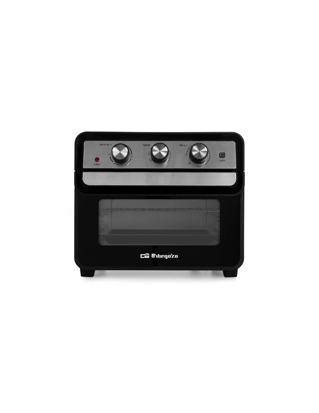 Orbegozo HOF 220 Sencillo 22 L 1600 W Freidora de aire caliente Negro