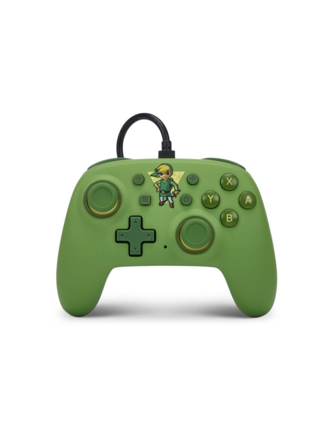 PowerA NSGP0203-01 mando y volante Verde USB Gamepad Analógico Nintendo Switch