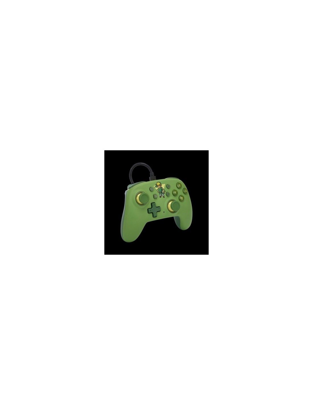 PowerA NSGP0203-01 mando y volante Verde USB Gamepad Analógico Nintendo Switch