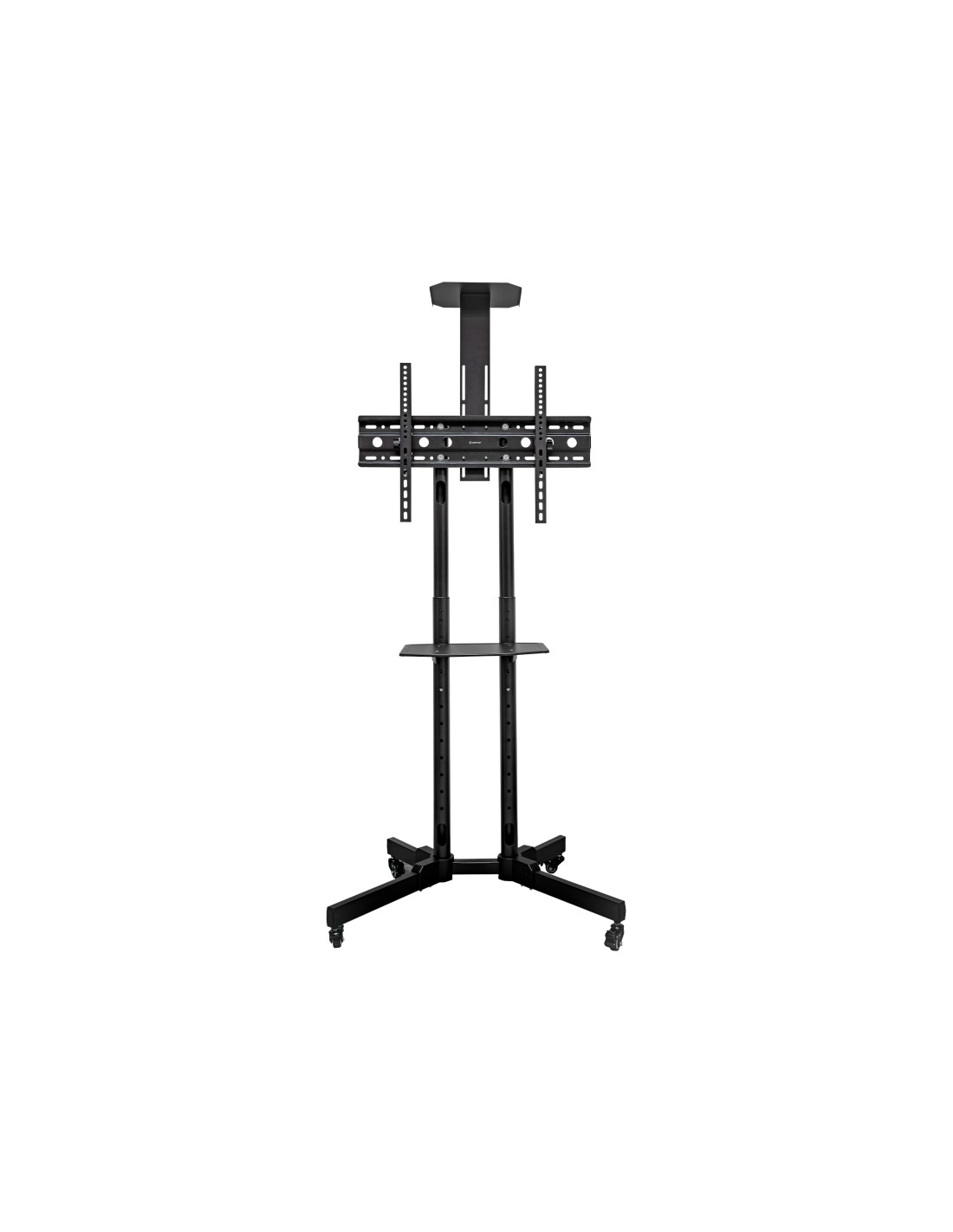 UNYKAch Soporte De Suelo Universal Móvil, Con 2 Bandejas Y Altura Regulable UK501 32?-75? TV / Monitores