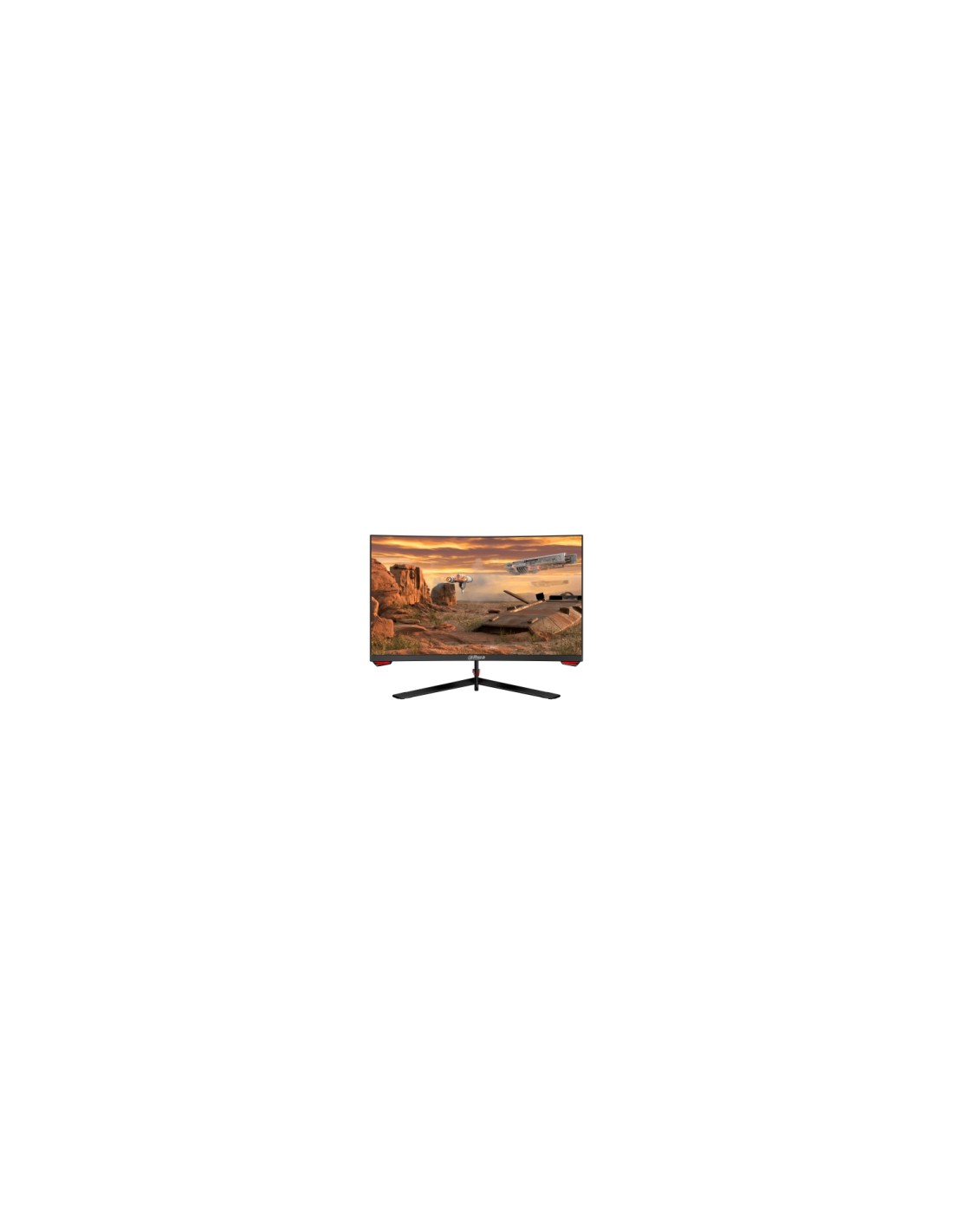 DAHUA MONITOR GAMING CURVO 21.5" FHD ELED / 1920*1080 / 300CD/M2 / 165HZ / H178/V178 / WIDE COLOR GAMUT / HDMI?2 / DP / AUDIO OU