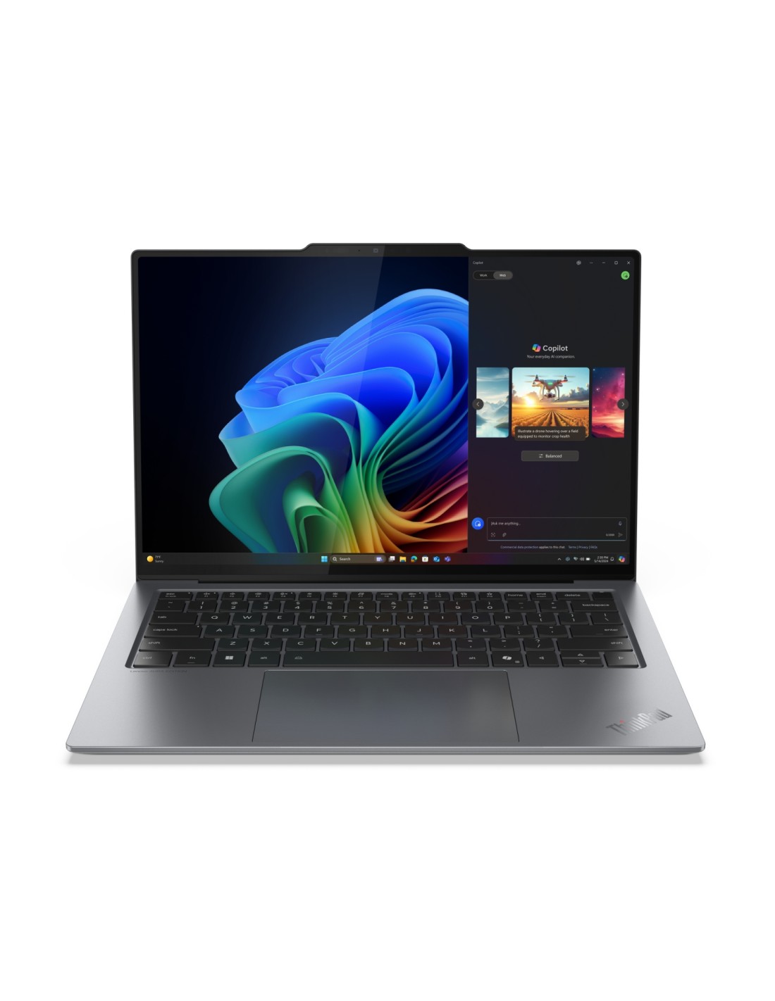Lenovo ThinkPad X9-14 Gen 1 Copilot+ PC Intel Core Ultra 7 258V Portátil 35,6 cm (14") Pantalla táctil 2.8K 32 GB LPDDR5x-SDRAM 