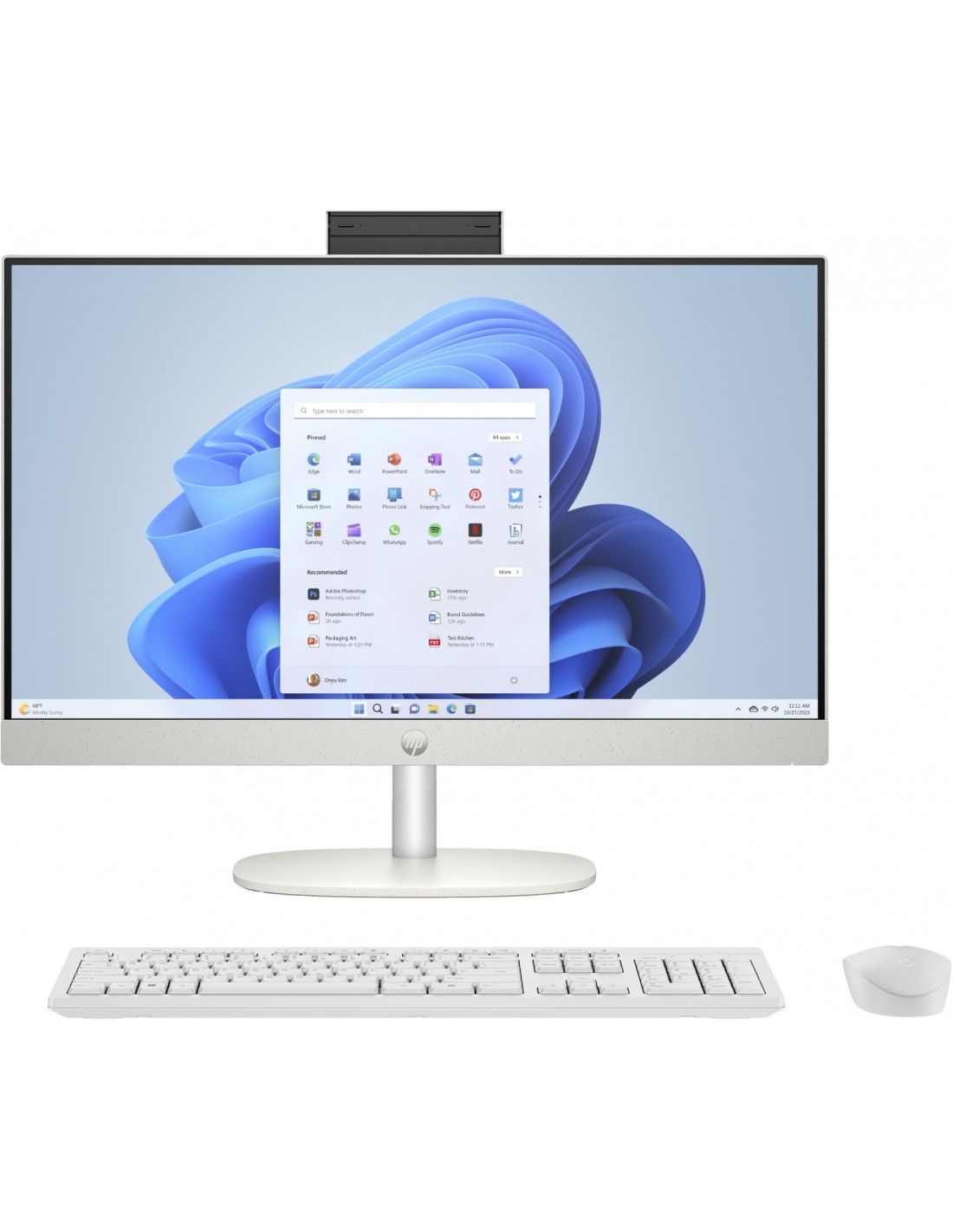 HP 24-cr0086ns Intel&reg Core&trade i5 i5-1335U 60,5 cm (23.8") 1920 x 1080 Pixeles Pantalla táctil 16 GB DDR4-SDRAM 512 GB SSD 