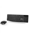 NGS  ALLUREKIT teclado + raton inalambrico 2.4ghz 1200dpi optico negro