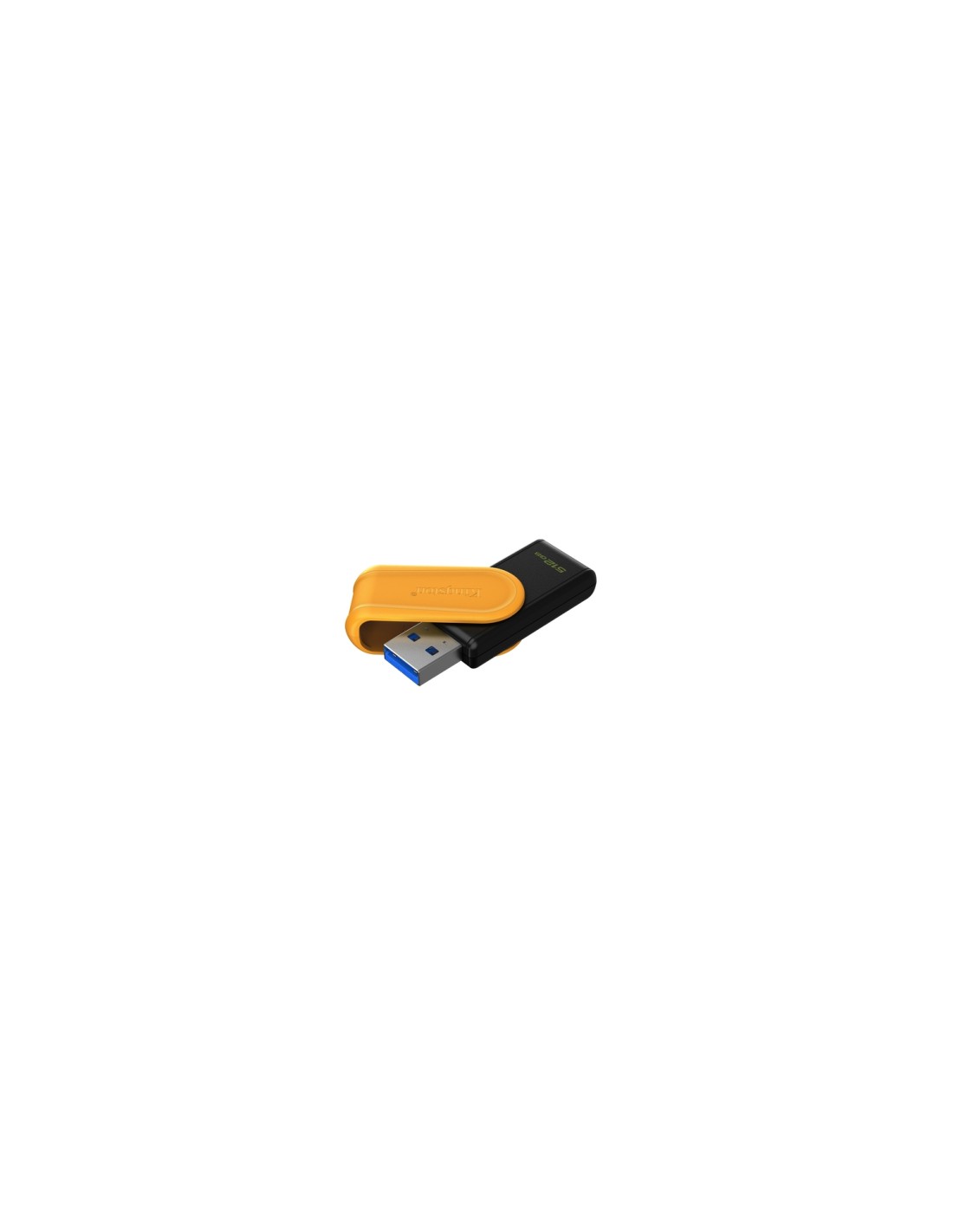 Kingston Technology DataTraveler Exodia S 512GB Portable USB 3.2 Gen 1 (Black/Yellow)